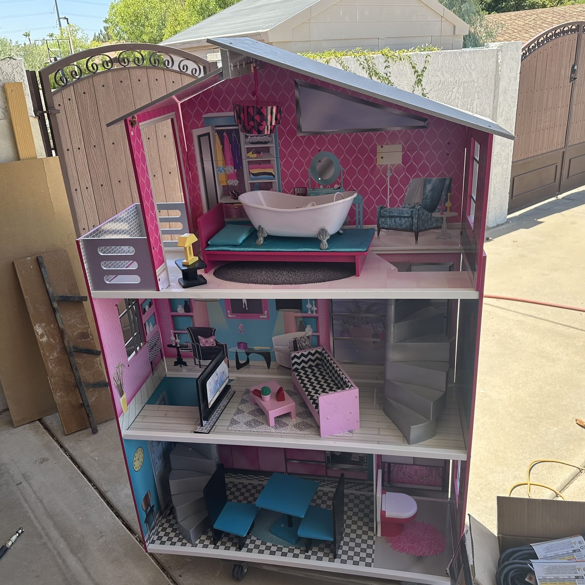 Kidkraft breanna on sale 18 inch dollhouse