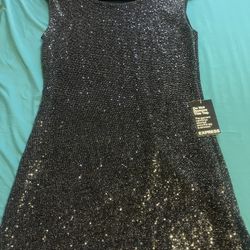 Express Mini Black Dress