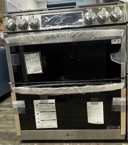 LG Smart Gas Double Oven Slide-in