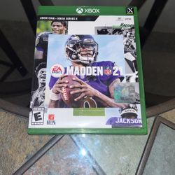 Madden 21 for Xbox X and one Lamar Jackson Ravens
