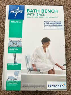Medline shower bench