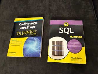 sql and javascript books