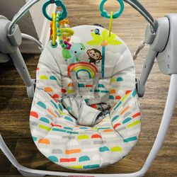 Portable baby swing
