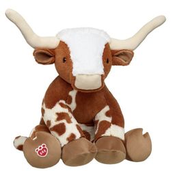 Build A Bear Longhorn Cow 28in Jumbo Giant Plush Certificate Stuffed or Unstuffed