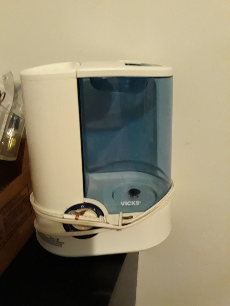 Humidifier warm steam