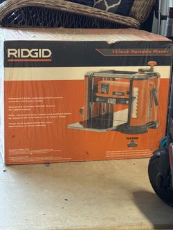Ridgid planer