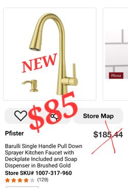 Kitchen Faucet With Soap Dispenser 