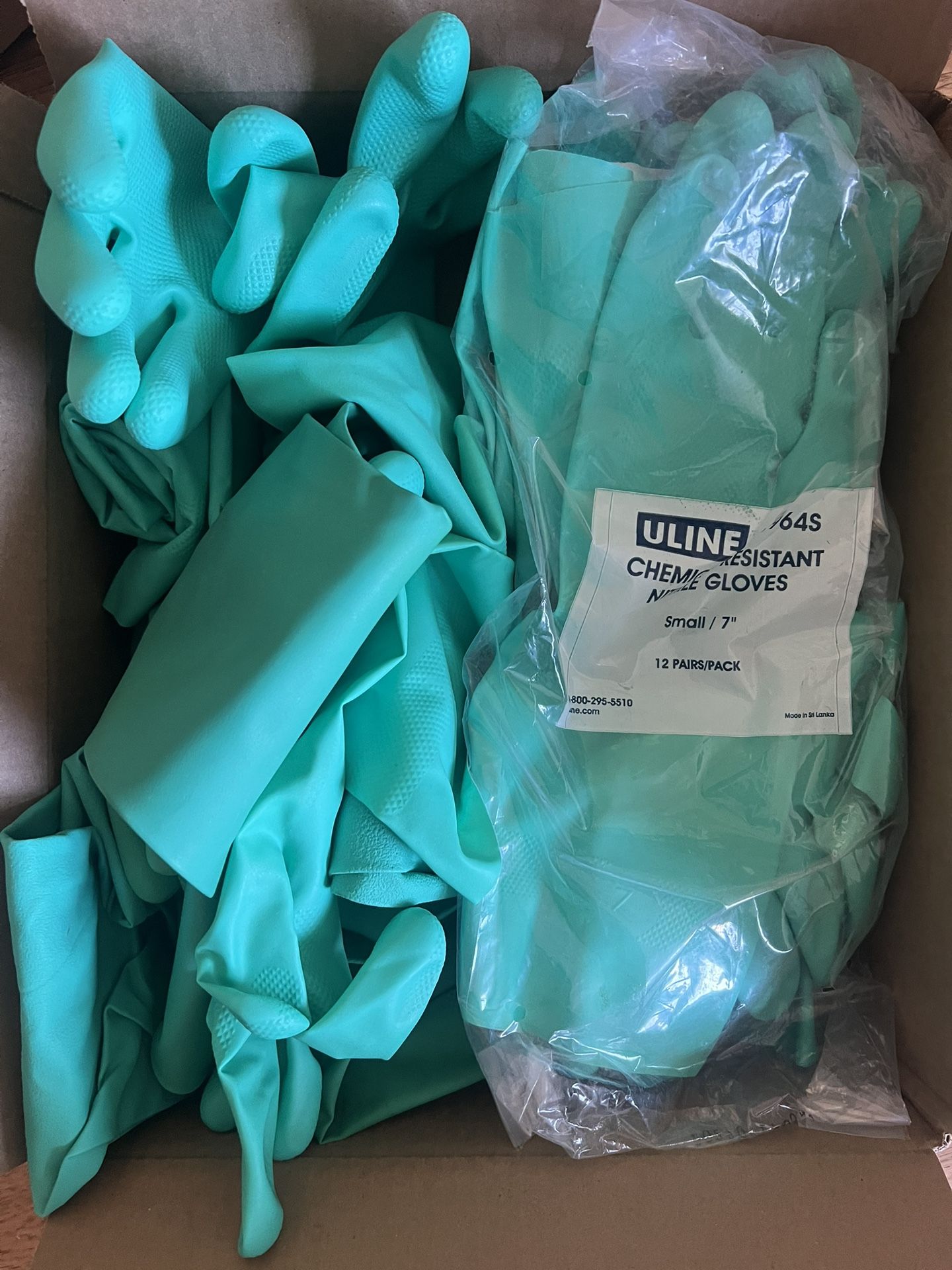 Uline Chemical Resistant Gloves