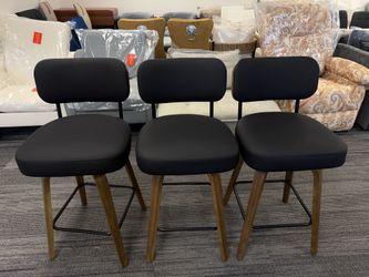 Swivel Counter Height Bar Stools Set of 3（Sw809)