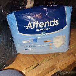 Attends Underwear Small(20"-34")  The More You Buy ,The Better The Deal!!