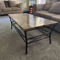 Love Seat And Tables 