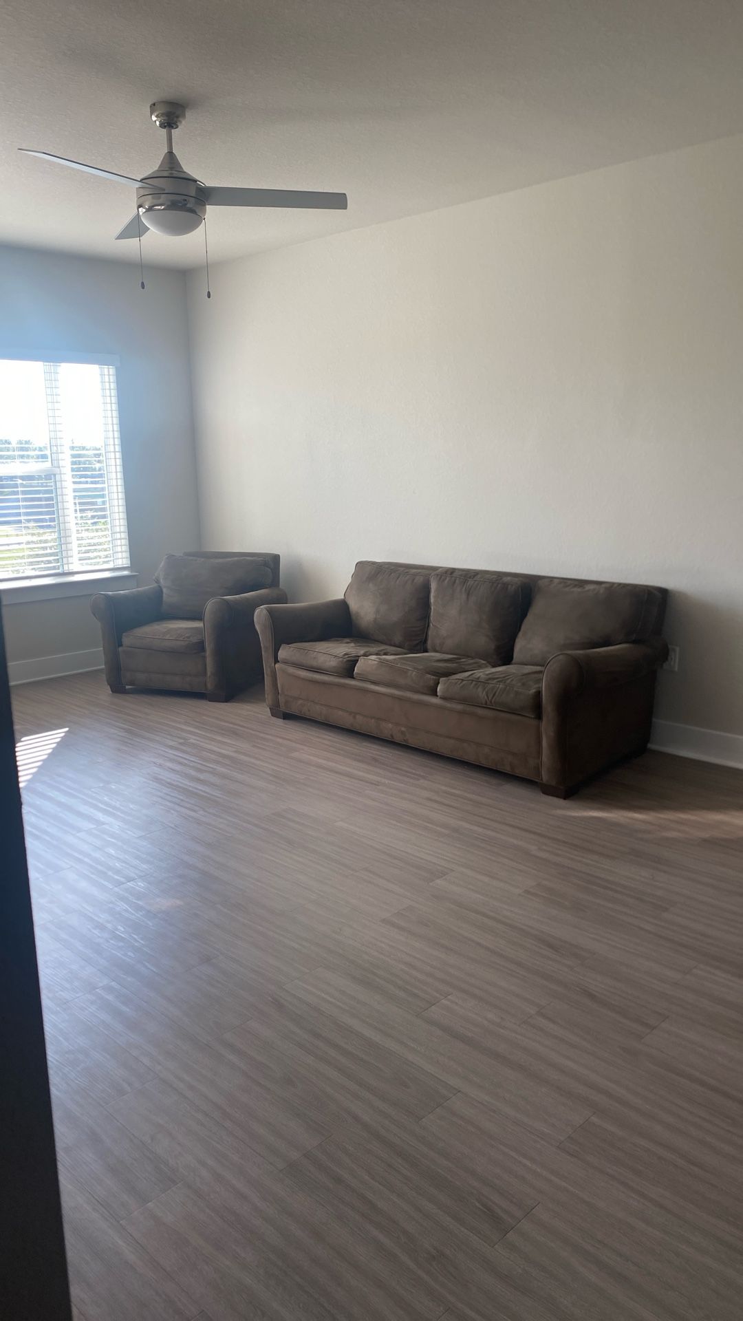 Couch + Sofa Chair Brown