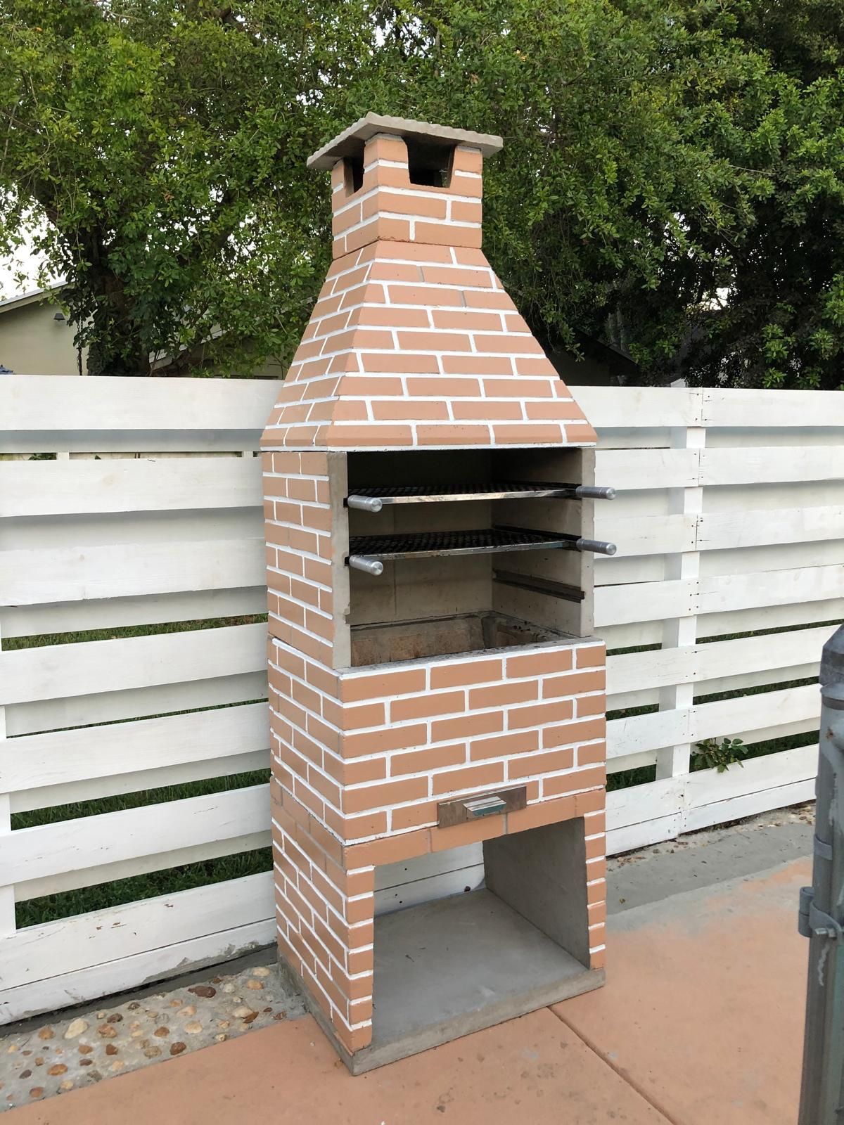 Concrete Brazilian Barbecue BBQ Grill from Brazil available in Miami