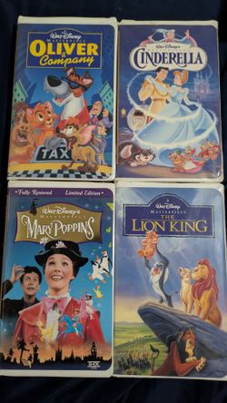 Walt Disney VHS Bundle