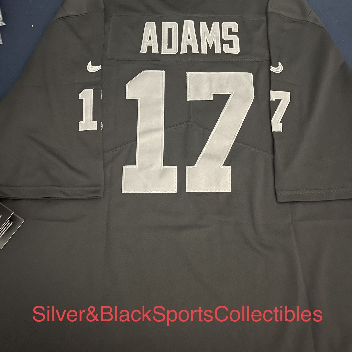 Raiders Jersey Davante Adams Stitched #17 L for Sale in Las Vegas, NV -  OfferUp