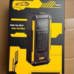 Tire Inflator Portable Air Compressor, 150 PSI Portable Tire Inflator for Car with Digital Gauge, Air Pump for Inflatables with LED & Auto Shut-Off, I