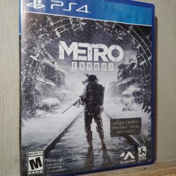 PS4 METROEXODUS