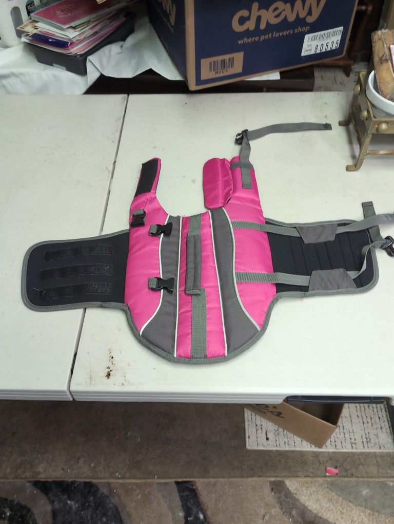 Dog Life Vest Medium Sized New New