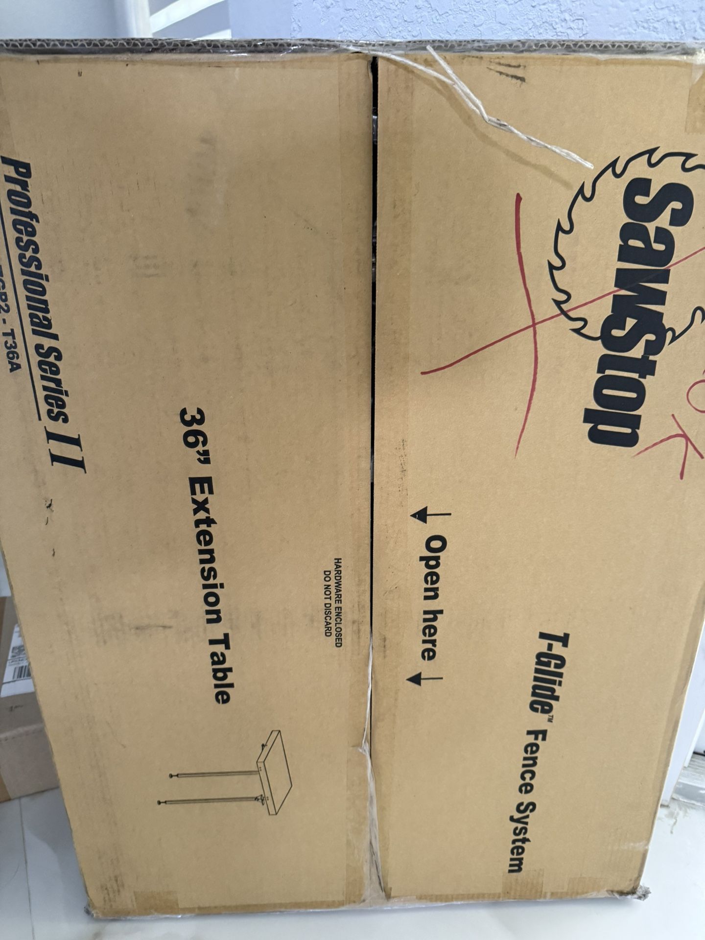 Sawstop 36” Extension Top For Table Saw