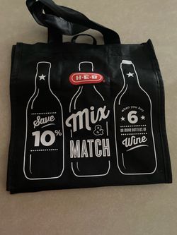 H-E-B Mix & Match Reusable Wine Tote Bag