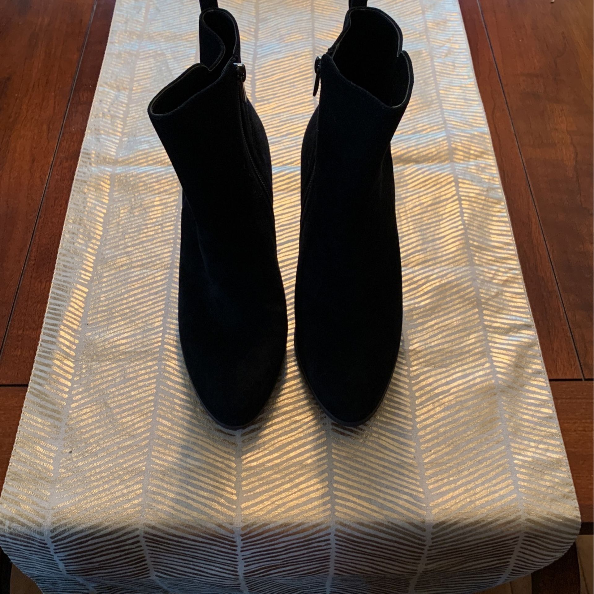 Coach Suede Black Boots Jemma Sz 9.5B