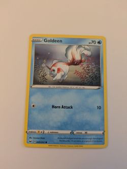 Goldeen Pokemon Card Sword & Shield 045