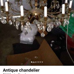 1940s. Antique Chandelier