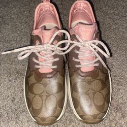 Coach Pink Tennis Shoe