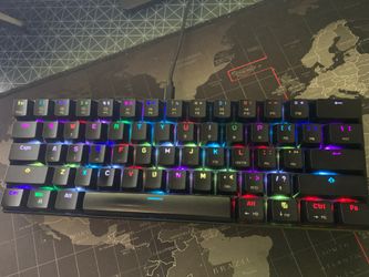 60 percent keyboard (clicky switches)