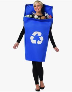 Adult Recycling Can Costume 