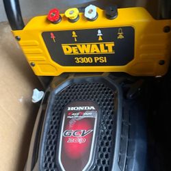 Dewalt 3300 Psi Pressure Washer