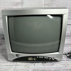Vintage 2005 DURABRAND BH1304D 13" CRT TV Television Retro Gaming No Remote