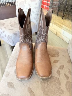 Cowboy Boots and Belt Set