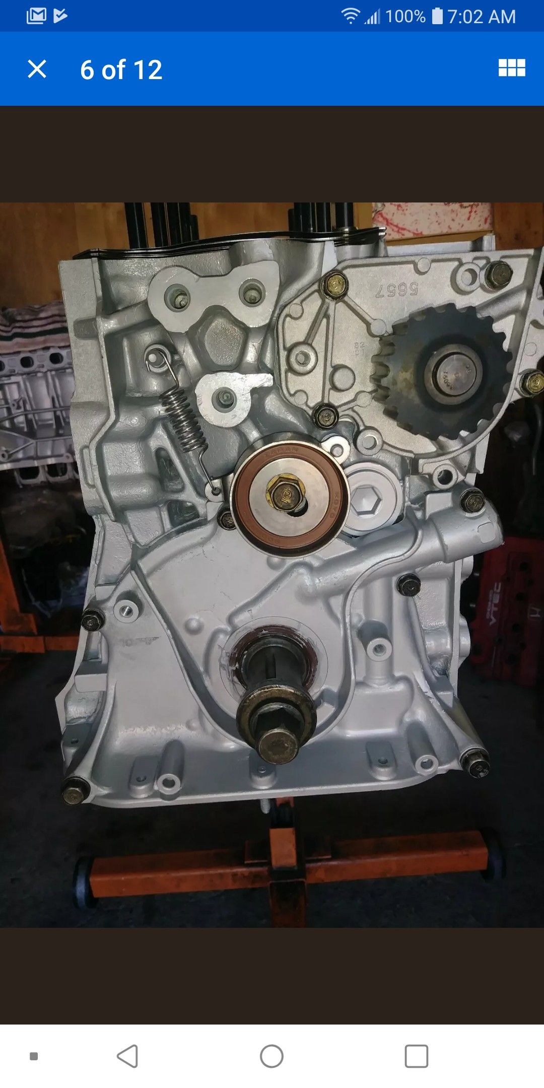 HONDA CRV\VTEC B20\VTEC ENGINE LONG BLOCK WITH TYPE R PISTONS & B18C5