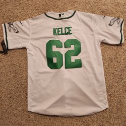 Jason Kelce Philadelphia Eagles Baseball Style Jersey SIZES M-XXL