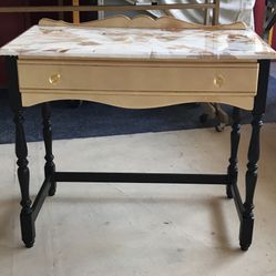Vintage Vanity Desk / Makeup Desk – Refurbished Beauty!