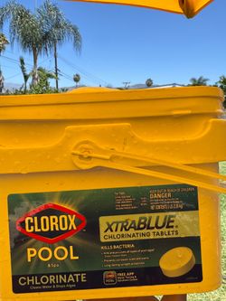 Clorox 3” chlorine tablets singles 4$ each