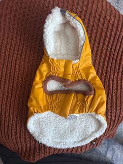 Dog., Size S dog raincoat, used once