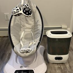 4moms Bouncer And bottle sterilizer 