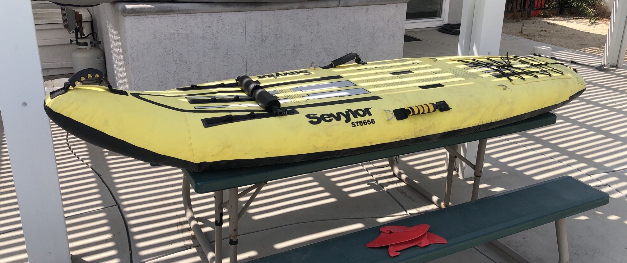 Sevylor ST5656 Inflatable Sit On Top Kayak.