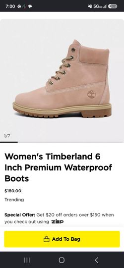 Timberland boots womens size 8