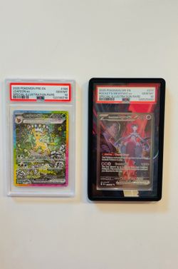 MewTwo & Leafeon PSA 10 MINTS