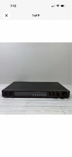 Sanyo T55 Plus Series Quartz PLL Memory Synthesizer Stereo Tuner Working