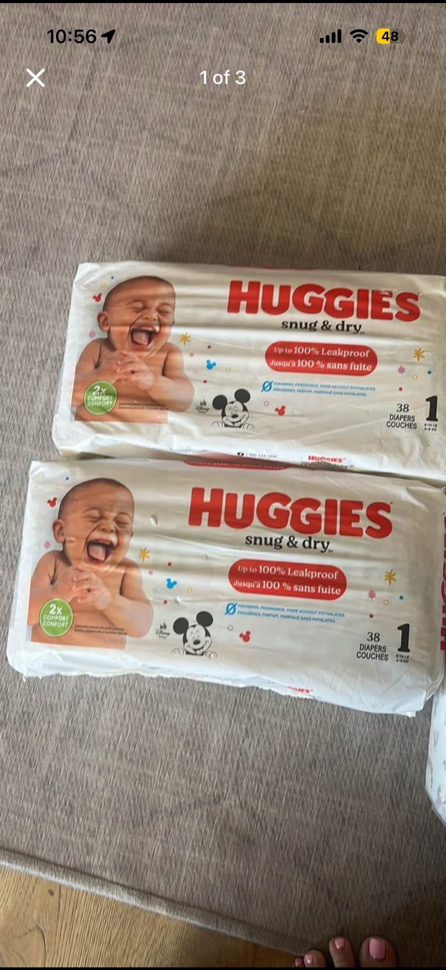 Size 1 Diapers 