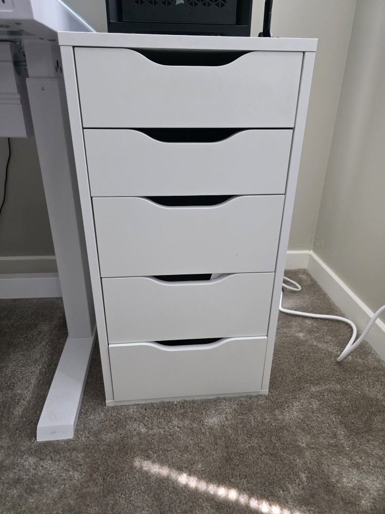 Alex Drawer Unit White