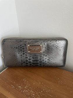 Michael Kors snakeskin wallet