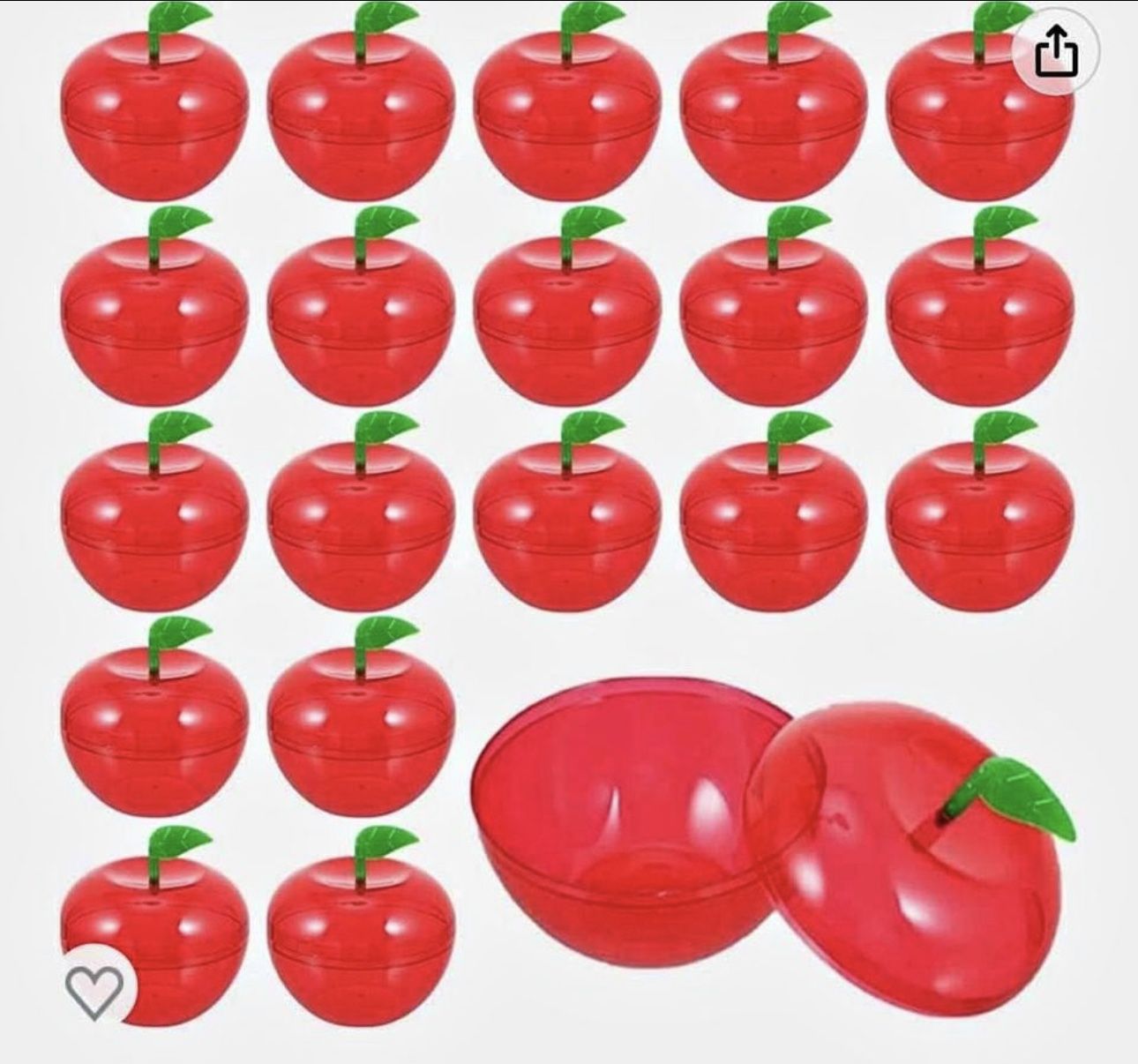Plastic Apple Containers