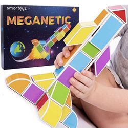 SMARTOYZ Magnetic Building Blocks and Tiles for Kids - STEM Toy 