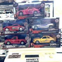 Fast And Furious 1:32 Scale 
