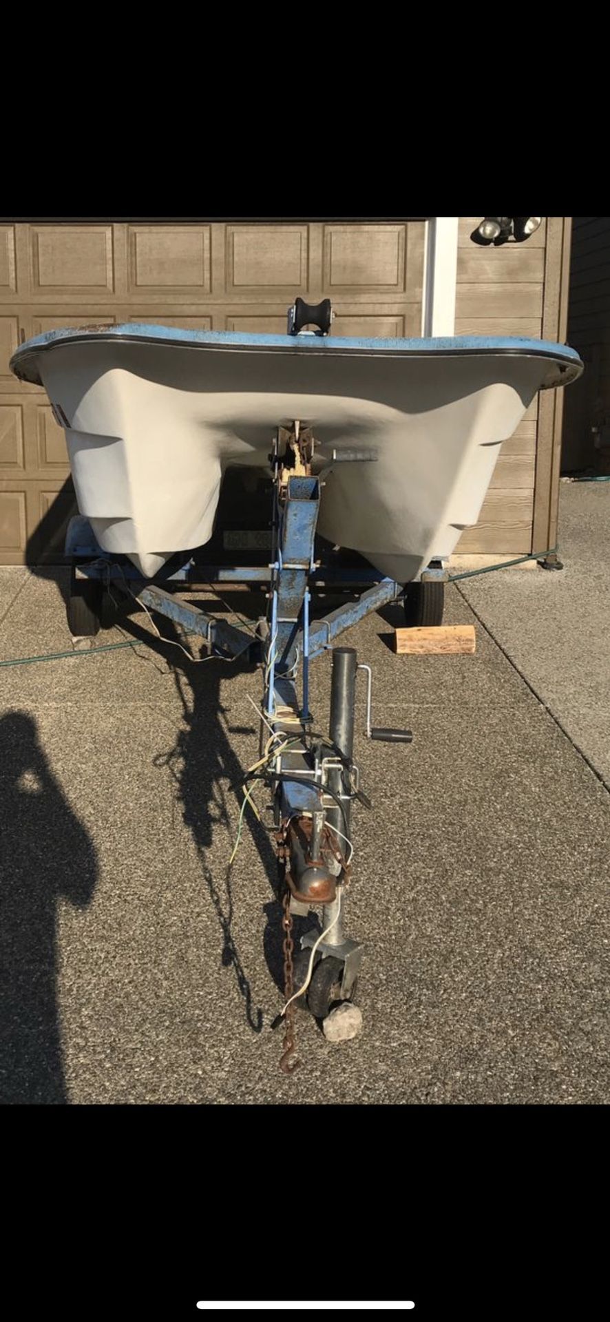 14 ft Livingston plus trailer for Sale in Anacortes, WA OfferUp